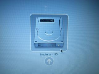 boot Mac OS X from Macintosh HD