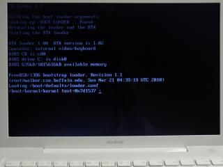 boot FreeBSD from Optical drive