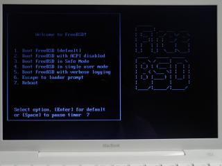 Welcome to FreeBSD on MacBook
